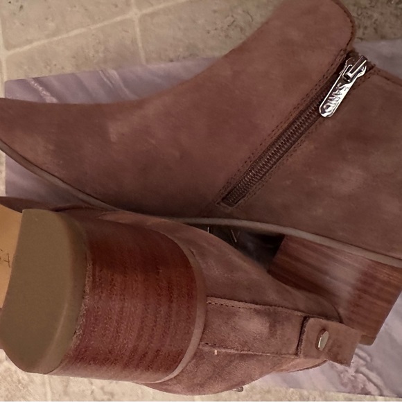 New Leather Suede Booties - Picture 6 of 8